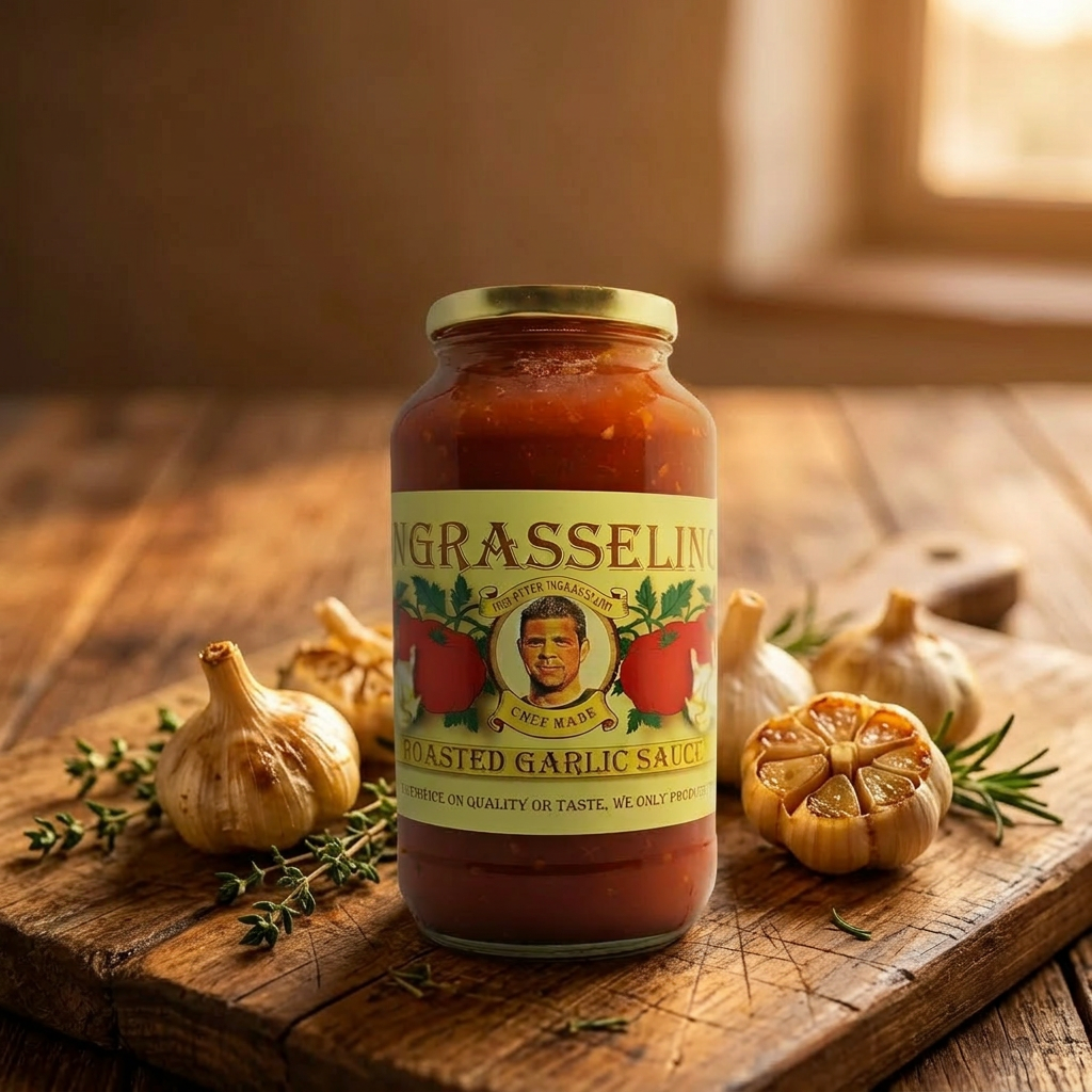Roasted Garlic sauce by Chef Peter Ingrasselino
